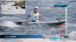 Alena Marx SUI Women Canoe Heats / 2025 ICF Canoe-Kayak Slalom World Cup La Seu d'Urgell Spain