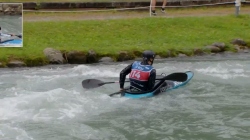 Jonny Dickson, Great Britain - Kayak Cross Time Trial /  2025 ICF Canoe Slalom World Cup Pau France