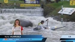 Nuria Vilarrubla / Canoe Semi-Final / 2024 ICF Canoe Slalom World Cup La Seu Spain