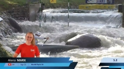 Alena Marx / Canoe Semi-Final / 2024 ICF Canoe Slalom World Cup La Seu Spain