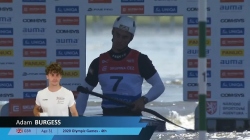 Adam Burgess Great Britain, Canoe Slalom Heats / 2024 ICF Canoe Slalom World Cup Prague Czechia