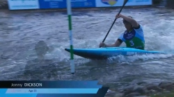 Johnny Dickson GBR U23 Semi-Final 2024 ICF Canoe-Kayak Slalom Junior & U23 World Championships
