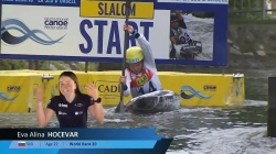 Eva Alina Hocevar, Slovenia - Kayak Semi-Final / 2024 ICF Canoe Slalom World Cup La Seu Spain