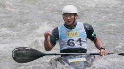 Liman Huang, China - Heats / 2025 ICF Canoe Slalom World Cup La Seu Spain