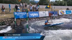 Eva Alina Hocevar, Slovenia / U23 Semi-Final 2024 ICF Canoe-Kayak Slalom Junior & U23 World Champion