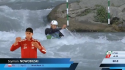 Szymon Nowobilski, Poland - Men's Canoe Semi-Final / 2024 ICF Canoe Slalom World Cup Ivrea Italy