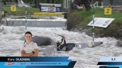 Klara Olazabal / Canoe Semi-Final / 2024 ICF Canoe Slalom World Cup La Seu Spain