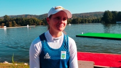Ukraine C1 canoe world champion Liudmyla Babak