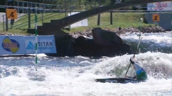 Ulan Valant Slovenia U23 Semi-Final 2024 ICF Canoe-Kayak Slalom Junior & U23 World Championships
