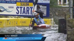 Stefan Hengst, Germany - Kayak Semi-Final / 2024 ICF Canoe Slalom World Cup La Seu Spain