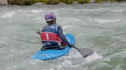 Kimberley Woods, GB - Kayak Cross Time Trial /  2025 ICF Canoe Slalom World Cup Pau France