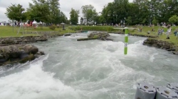Women's Kayak Cross - Quarter-Final 4 / 2025 ICF Canoe Slalom World Cup Pau France