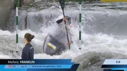Mallory Franklin, Great Britain - Kayak Semi-Final / 2024 ICF Canoe Slalom World Cup La Seu Spain