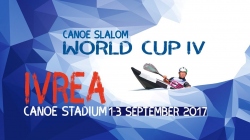 #ICFslalom 2017 Canoe World Cup 4 Ivrea - Saturday morning SEMI-FINALS