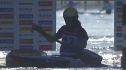 Eva Alina Hocevar, Slovenia, Canoe Slalom Heats / 2024 ICF Canoe Slalom World Cup Prague Czechia
