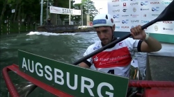 Giovanni De Gennaro Italy Final / 2023 ICF Canoe-Kayak Slalom World Cup Augsburg Germany