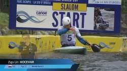Ziga Lin Hocevar, Slovenia - Canoe Semi-Finals / 2024 ICF Canoe Slalom World Cup La Seu Spain
