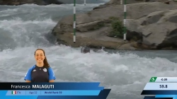 Francesca Malaguti / Kayak Semi-Final / 2024 ICF Canoe Slalom World Cup Ivrea Italy