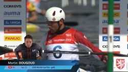 Martin Dougoud, Switzerland, Canoe Slalom, Heats / 2024 ICF Canoe Slalom World Cup Prague Czechia