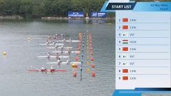 K2 Mixed 500m Heat 4 / 2024 ICF Hangzhou Super Cup China