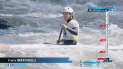 Marta Bertoncelli ITA Women Canoe Heat / 2025 ICF Canoe-Kayak Slalom World Cup La Seu d'Urgell Spain