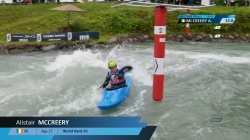 Alistair McCreery, Ireland - Kayak Cross Time Trial /  2025 ICF Canoe Slalom World Cup Pau France
