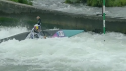 Evy Leibfarth USA Semi-Final / 2023 ICF Canoe-Kayak Slalom World Cup Ljubljana Slovenia