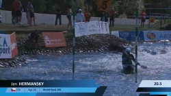 Jan Hermansky Czechia U23 Semi-Final 2024 ICF Canoe-Kayak Slalom Junior & U23 World Championships