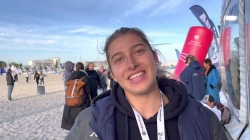 Italian junior women’s SUP sprint world champion Cecilia Pampinella