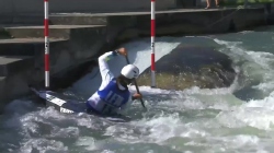 Klara Olazabal Spain Semi-Final / 2023 ICF Canoe-Kayak Slalom World Cup Augsburg Germany