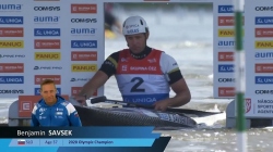 Benjamin Savsek, Slovenia, Canoe Slalom, Finals / 2024 ICF Canoe Slalom World Cup Prague Czechia