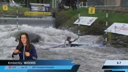 Kimberley Woods / Canoe Semi-Final / 2024 ICF Canoe Slalom World Cup La Seu Spain