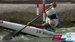 Jean Pierre Bourhis Senegal Semi-Final / 2023 ICF Canoe-Kayak Slalom World Cup Ljubljana Slovenia