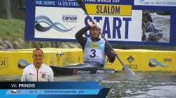 Vit Prindis, Czechia - Kayak Semi-Final / 2024 ICF Canoe Slalom World cup La Seu Spain