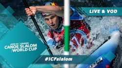 2019 ICF Canoe Slalom World Cup 1 London United Kingdom / Semis – C1w, K1m