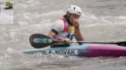 Ajda Novak, Slovenia - Heats / 2025 ICF Canoe Slalom World Cup La Seu Spain