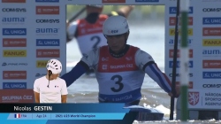 Nicolas Gestin, France, Canoe Slalom Heats / 2024 ICF Canoe Slalom World Cup Prague Czechia