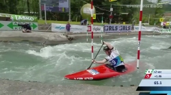 Bethan Forrow Great Britain Semi-Final / 2023 ICF Canoe-Kayak Slalom World Cup Ljubljana Slovenia