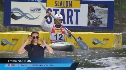 Emma Vuitton, France - Kayak Semi-Final / 2024 ICF Canoe Slalom World Cup La Seu Spain