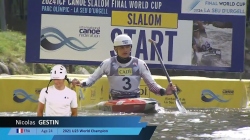 Nicolas Gestin, France - Canoe Semi-Finals / 2024 ICF Canoe Slalom World Cup La Seu Spain
