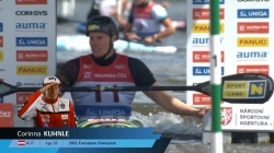 Corinna Kuhnle, Austria, Canoe Slalom, Heats / 2024 ICF Canoe Slalom World Cup Prague Czechia