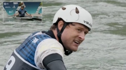 Zachary Lokken, USA - Canoe Heats / 2025 ICF Canoe Slalom World Cup Pau France