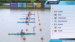 K1 Mens 1000m Semi Final B2 / 2024 Canoe-Kayak Sprint European Paris Olympic Qualifier Szeged
