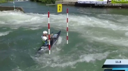 Vit Prindis Czech Republic Semi Final / 2023 ICF Canoe-Kayak Slalom World Cup Ljubljana Slovenia