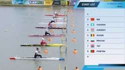 Women's C1 500m Heat 1 / 2025 ICF Canoe-Kayak Sprint World Cup Szeged Hungary