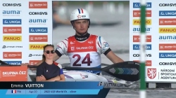 Emma Vuitton, France, Kayak Slalom Final / 2024 ICF Canoe Slalom World Cup Prague Czechia