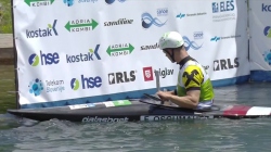Felix Oschmautz Austria Final / 2023 ICF Canoe-Kayak Slalom World Cup Ljubljana Slovenia