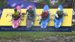 Men's Kayak Cross - Heat 4 / 2024 ICF Canoe Slalom World Cup La Seu Spain