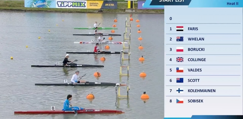 K1 Men's 500m Heat 2 / 2025 ICF Canoe-Kayak Sprint World Cup Szeged Hungary