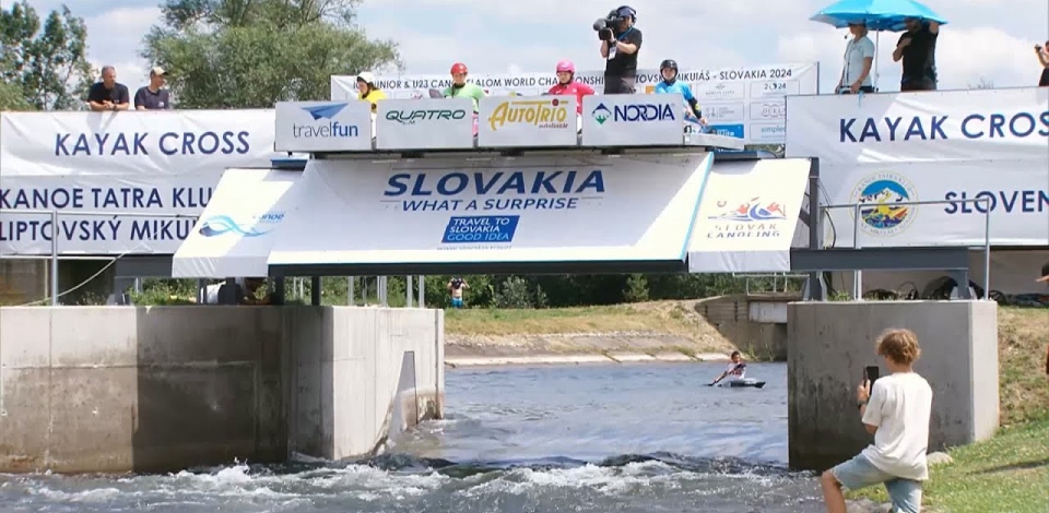 Women’s Junior Kayak Cross Heat 1 2024 ICF Canoe-Kayak Slalom Junior & U23 World Championships